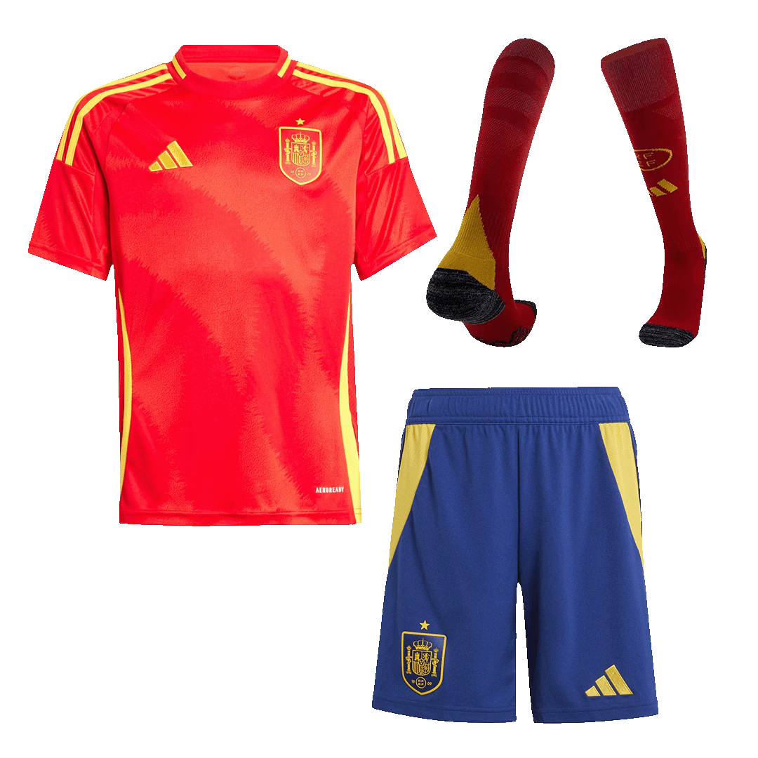 Miniconjunto Completo España Euro 2024 Primera Equipación