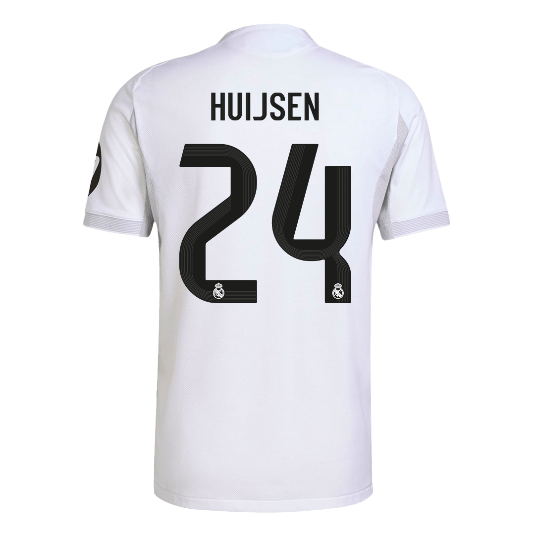 Camiseta Auténtica HUIJSEN #24 Real Madrid 2025/26 Primera Equipación-Versión Jugador