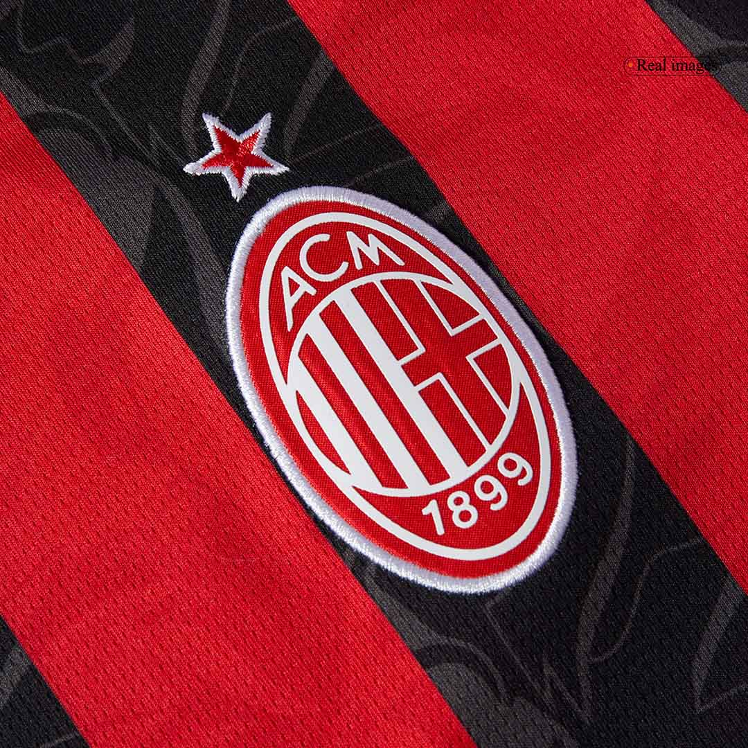 Conjunto AC Milan 2025/26 Primera Equipación (Camiseta + Pantalón Corto)