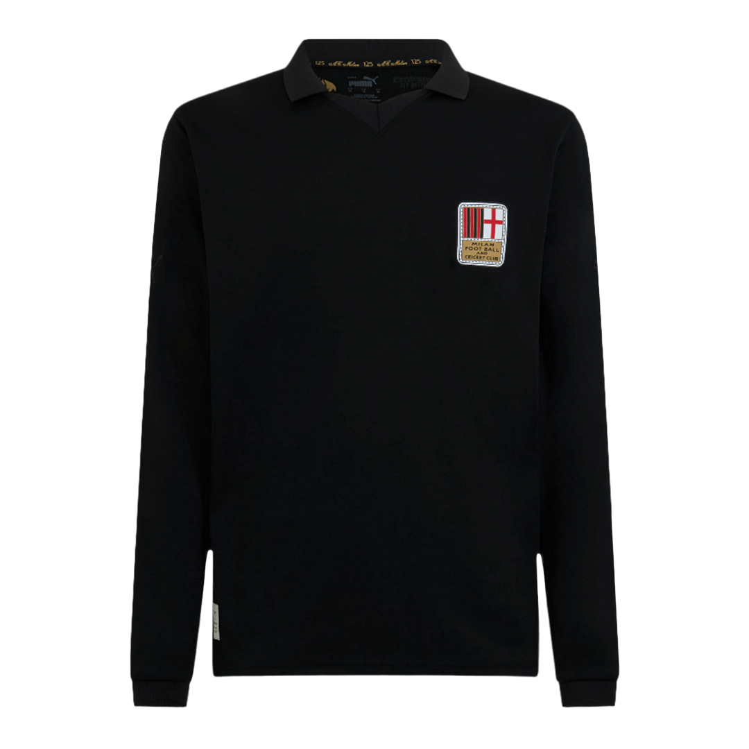 Camiseta AC Milan Aniversario de 125 Años 2024/25 Portero Hombre Manga Larga - Versión Hincha