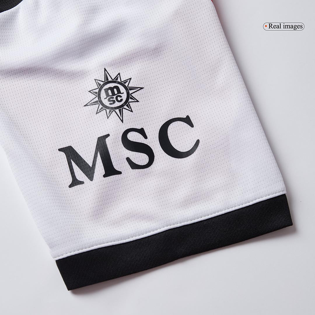Camiseta MODRIĆ #14 AC Milan 2025/26 Segunda Equipación-Versión Hincha