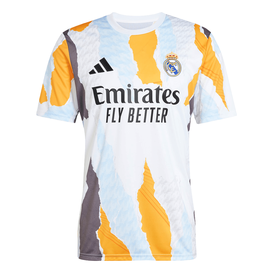 Camiseta Real Madrid 2024/25 Pre-Partido Entrenamiento - Versión Hincha