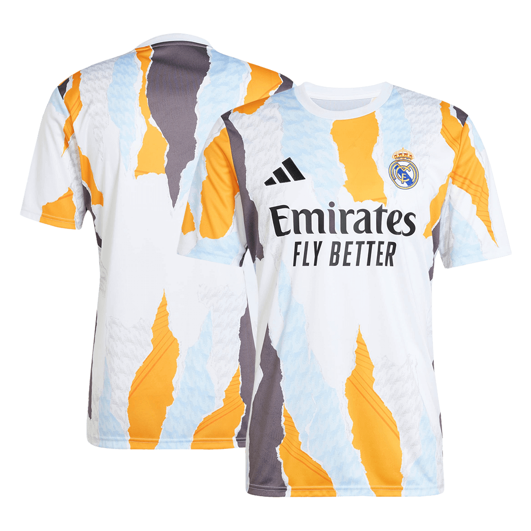 Camiseta Real Madrid 2024/25 Pre-Partido Entrenamiento - Versión Hincha