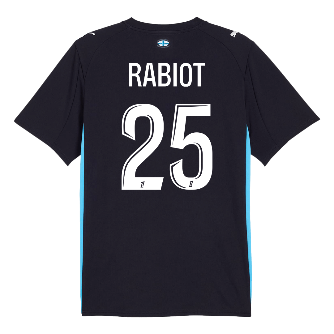 Camiseta RABIOT #25 Marseille 2025/26 Segunda Equipación - Versión Hincha