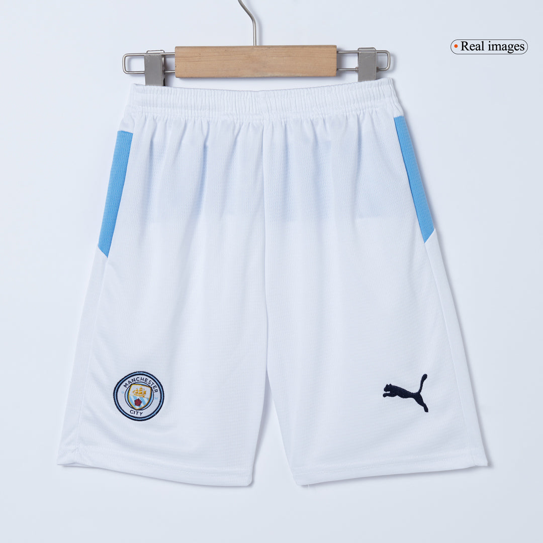 Miniconjunto Manchester City 2025/26 Local Niño (Camiseta + Pantalón Corto)