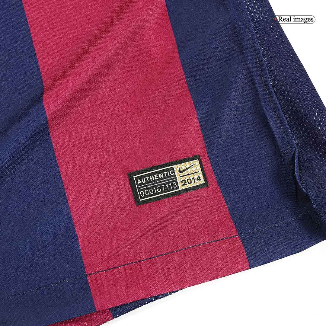 Camiseta Retro 2014/15 NEYMAR JR #11 Barcelona Primera Equipación