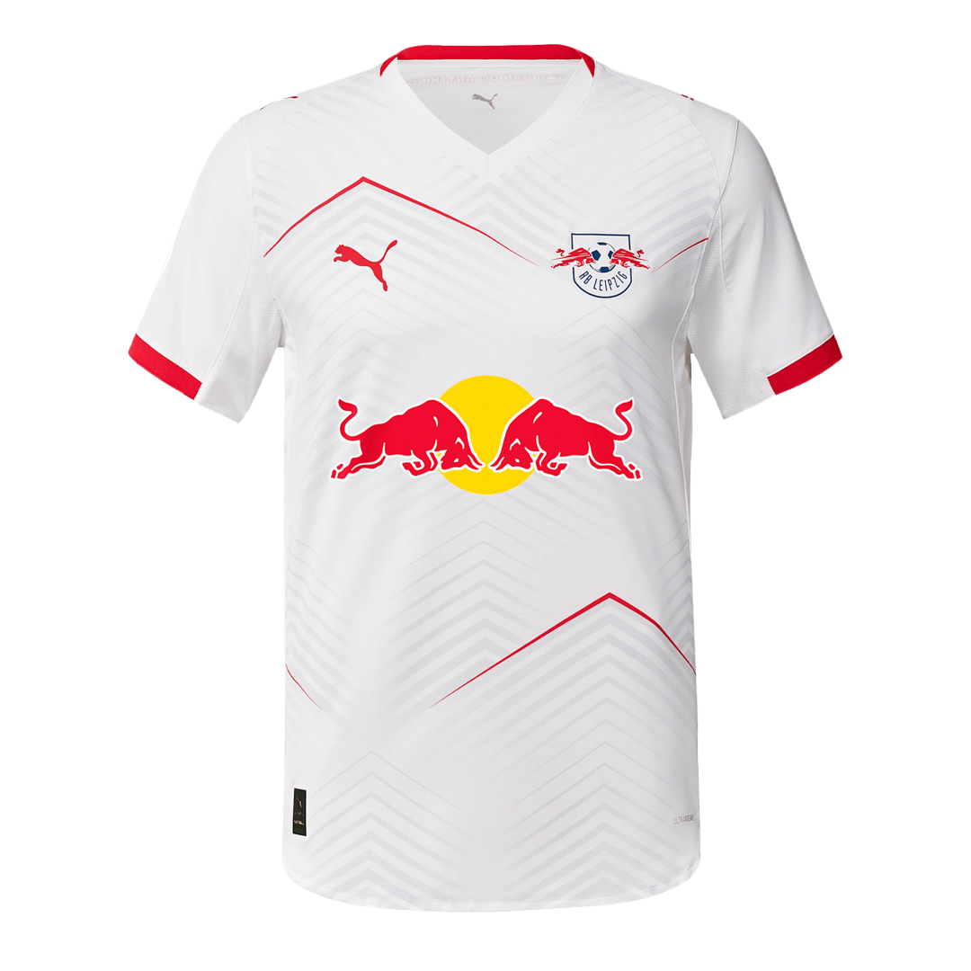 Camiseta Auténtica RB Leipzig 2025/26 Primera Equipación -Versión Jugador