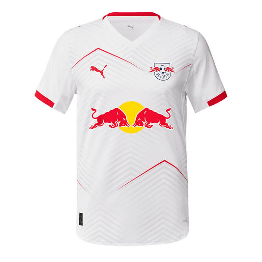 Camiseta Auténtica RB Leipzig 2025/26 Primera Equipación -Versión Jugador