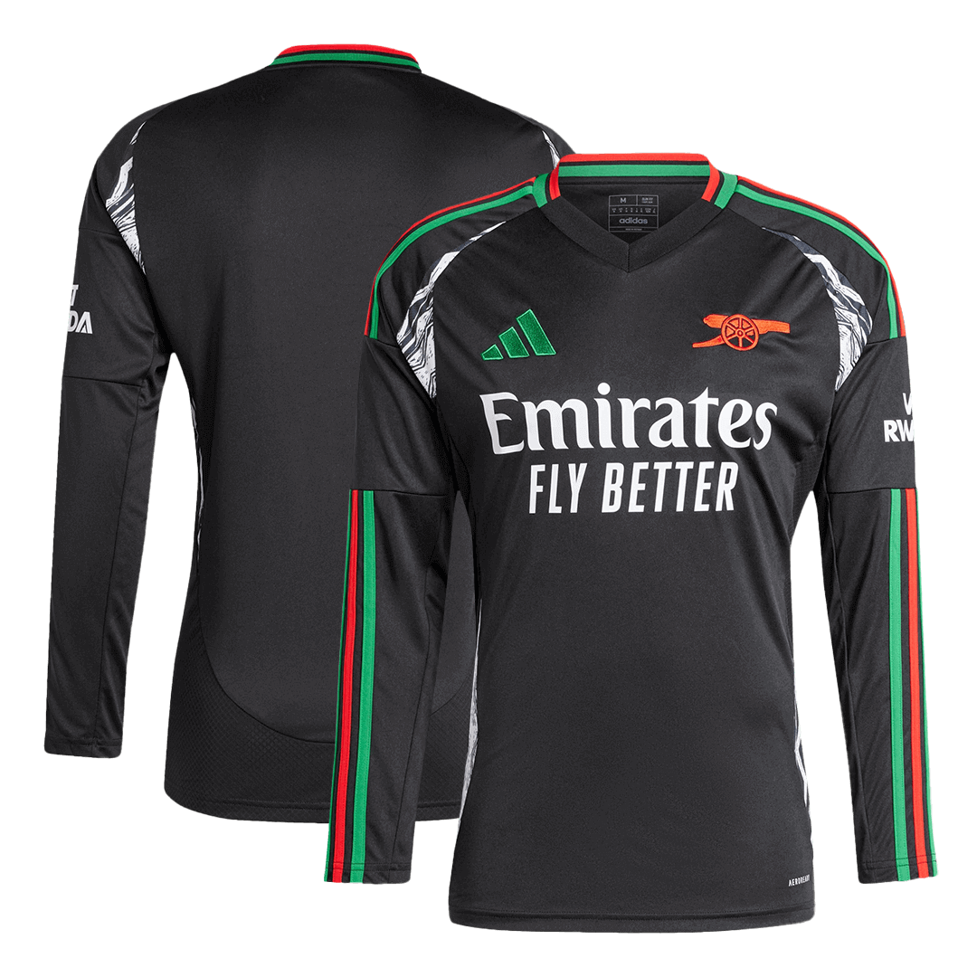 Camiseta Manga Larga Arsenal 2024/25 Segunda Equipación Hombre-Versión Hincha
