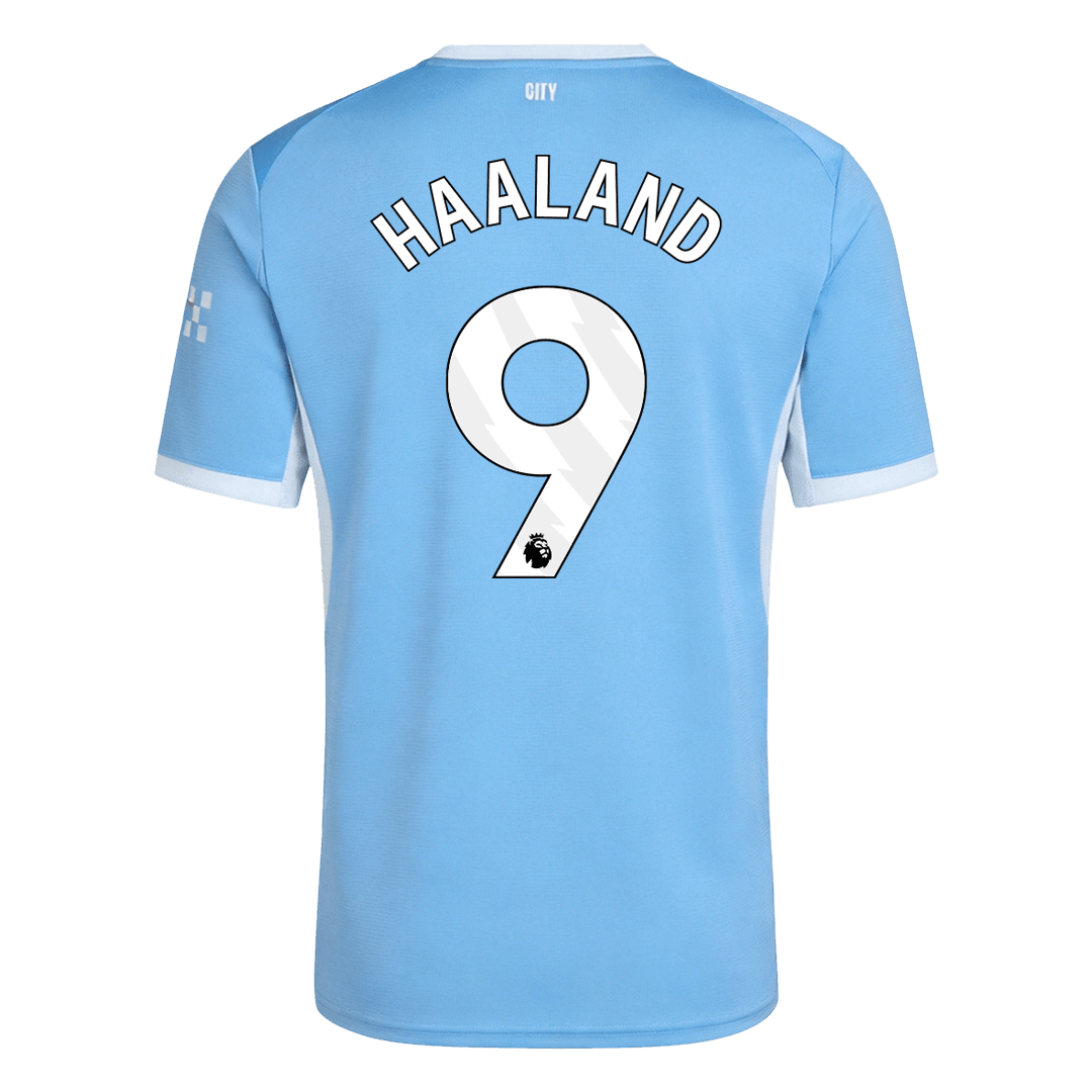 Camiseta HAALAND #9 Manchester City 2026/27 Primera Equipación - Versión Hincha