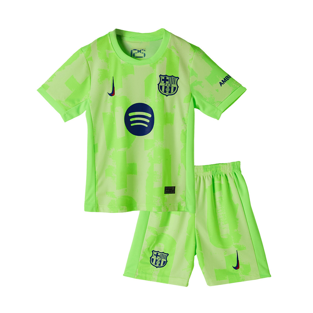 UCL Miniconjunto Barcelona 2024/25 Tercera Equipación