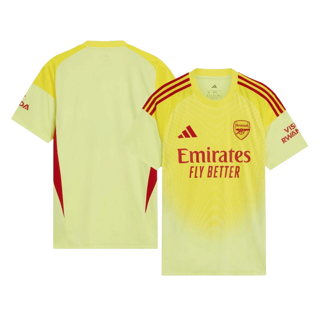 Camiseta Arsenal 2025/26 Portero Hombre - Versión Hincha