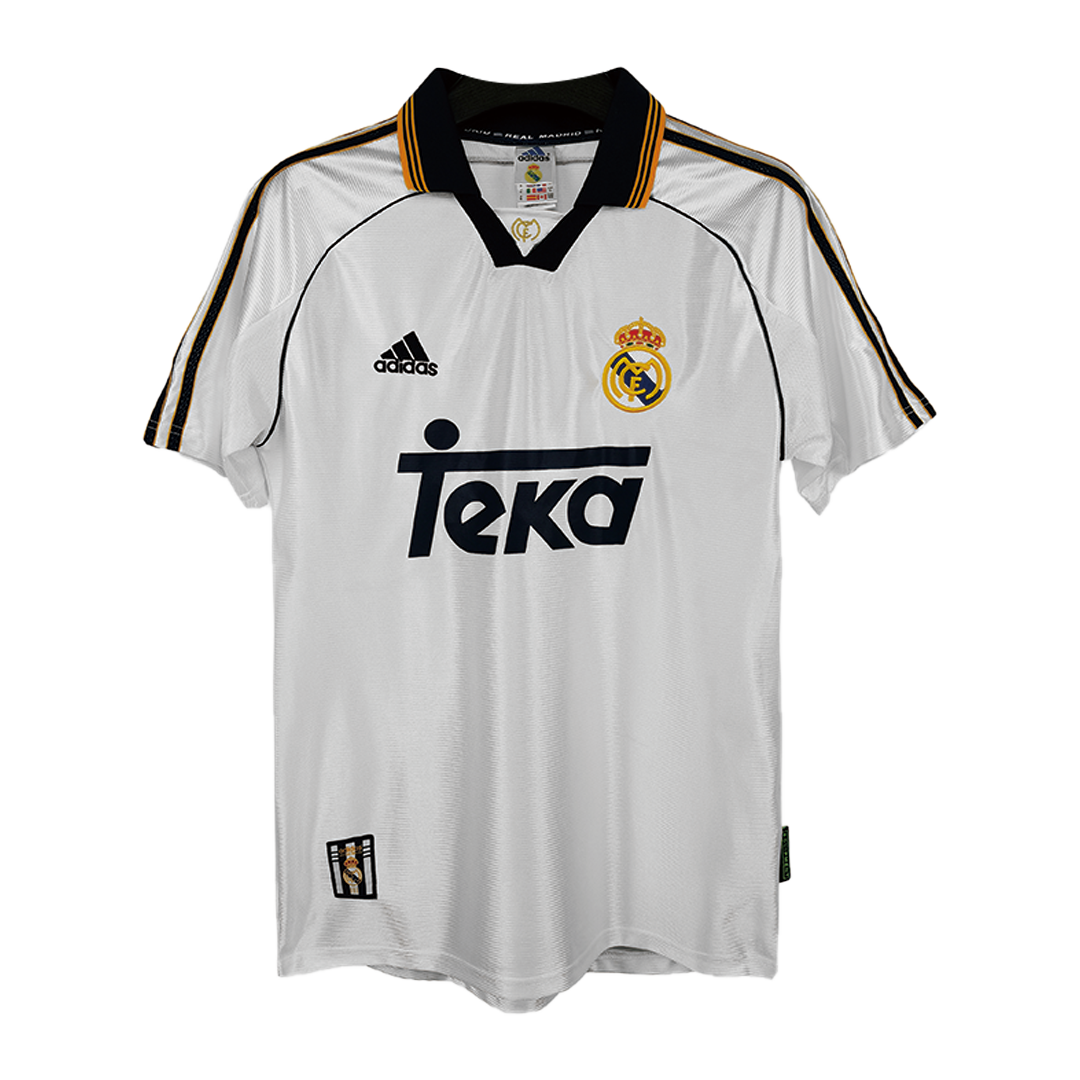 Camiseta Retro 1998/00 RAUL #7 Real Madrid Primera Equipación