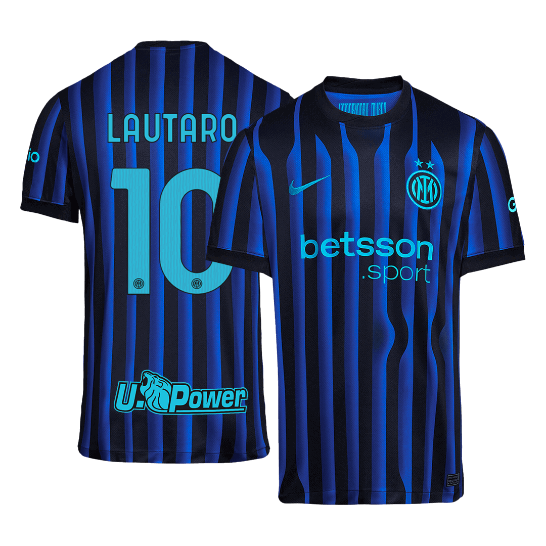 Camiseta LAUTARO #10 Inter de Milán 2025/26 Primera Equipación-Versión Hincha