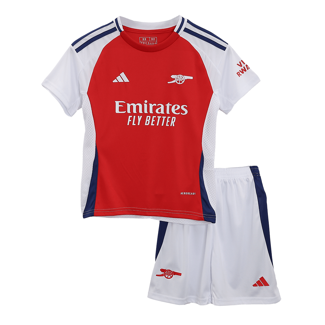 Miniconjunto Arsenal 2024/25 Primera Equipación Niño