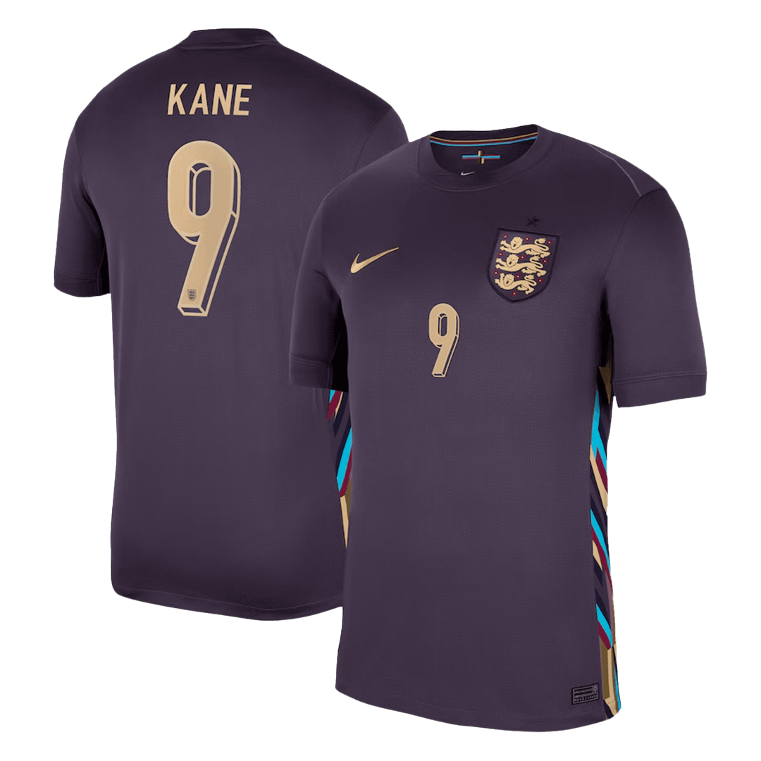 Camiseta KANE #9 Inglaterra Euro 2024 Equipación Visitante Hombre-Versión Hincha
