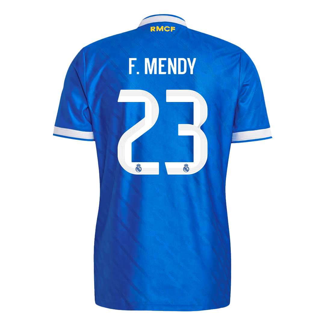 Camiseta Auténtica F. MENDY #23 Real Madrid 2025/26 Tercera Equipación -Versión Jugador