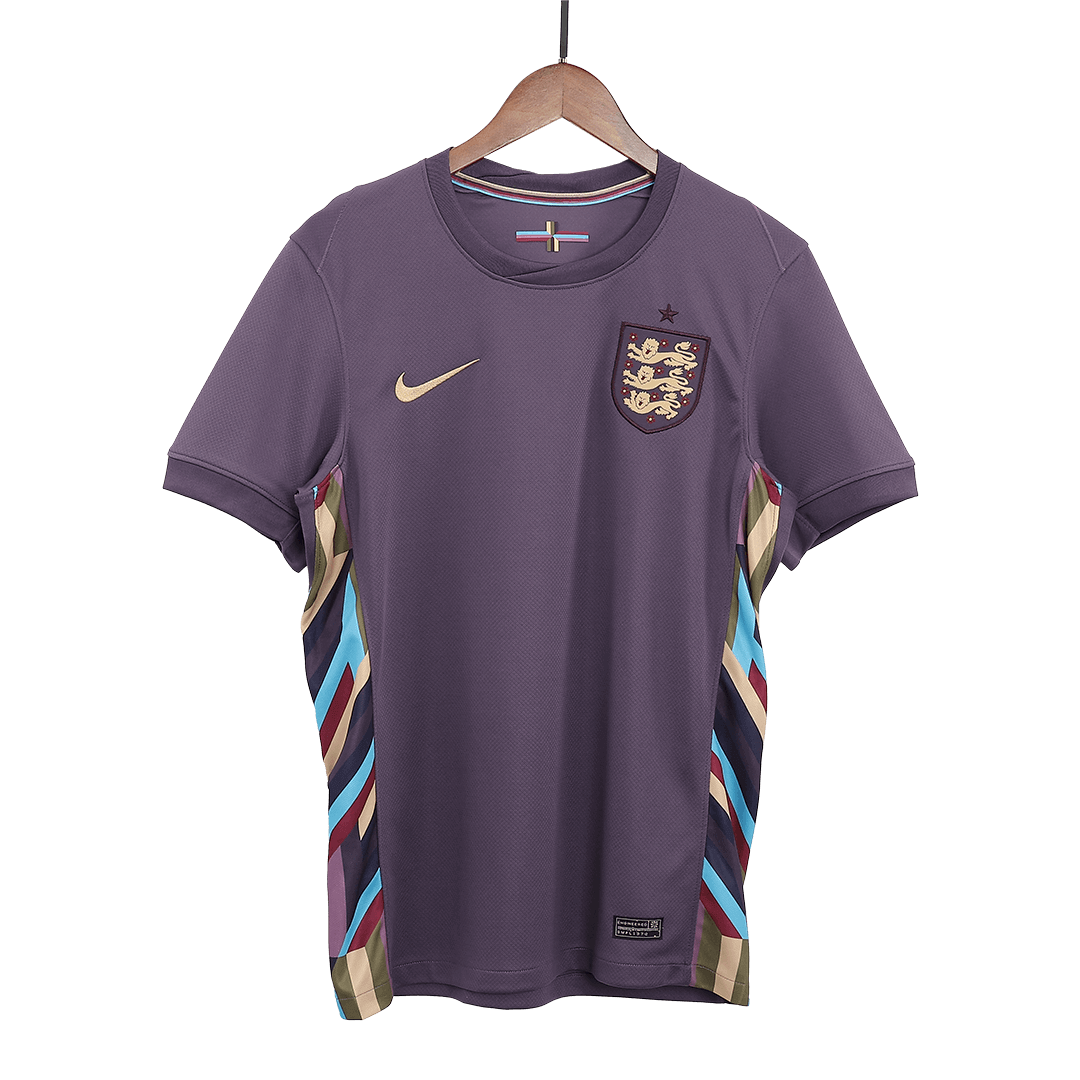 Camiseta Inglaterra Euro 2024 Segunda Equipacion Visitante Hombre-Versión Hincha