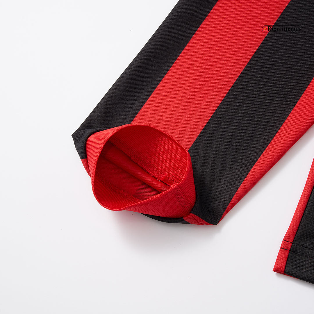 Camiseta AC Milan Aniversario de 125 Años 2024/25 Manga Larga- Versión Hincha