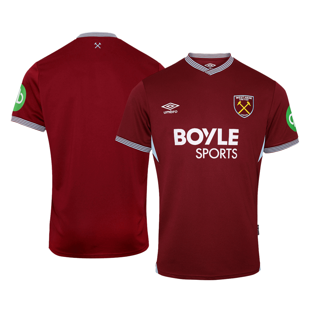 Camiseta West Ham United 2025/26 Primera Equipación-Versión-Hincha