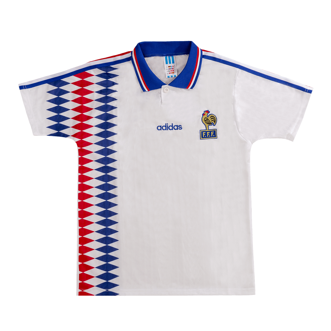 Camiseta Retro 1994 Francia Segunda Equipación