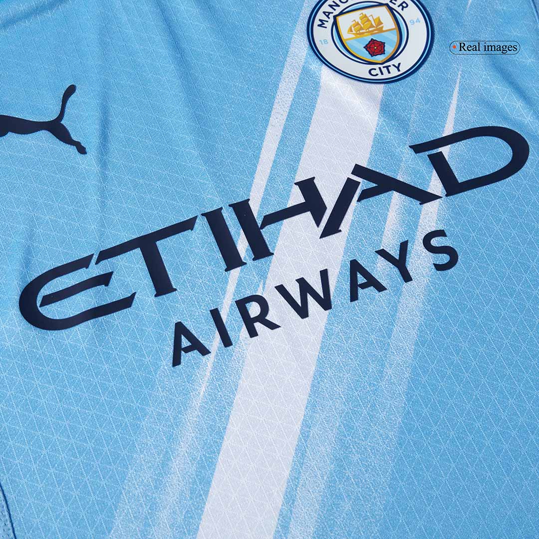 Camiseta HAALAND #9 Manchester City 2025/26 Copa Mundial de Clubes Primera Equipación Hombre-Versión Jugador