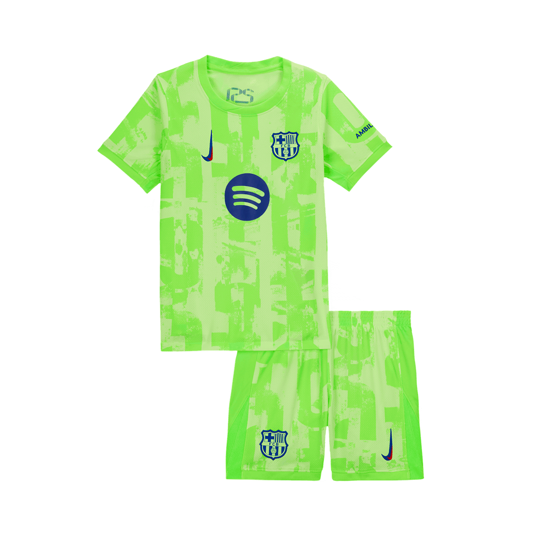 UCL Miniconjunto Barcelona 2024/25 Tercera Equipación