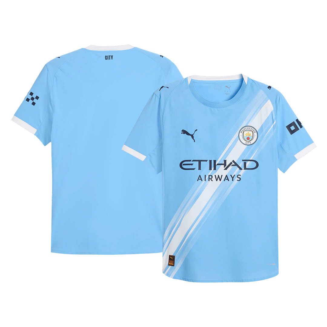 Camiseta Manchester City 2025/26 Primera Equipacion - Versión Jugador