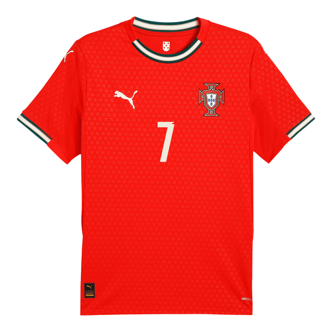 Camiseta RONALDO #7 Portugal 2025 Primera Equipación Hombre - Versión Hincha
