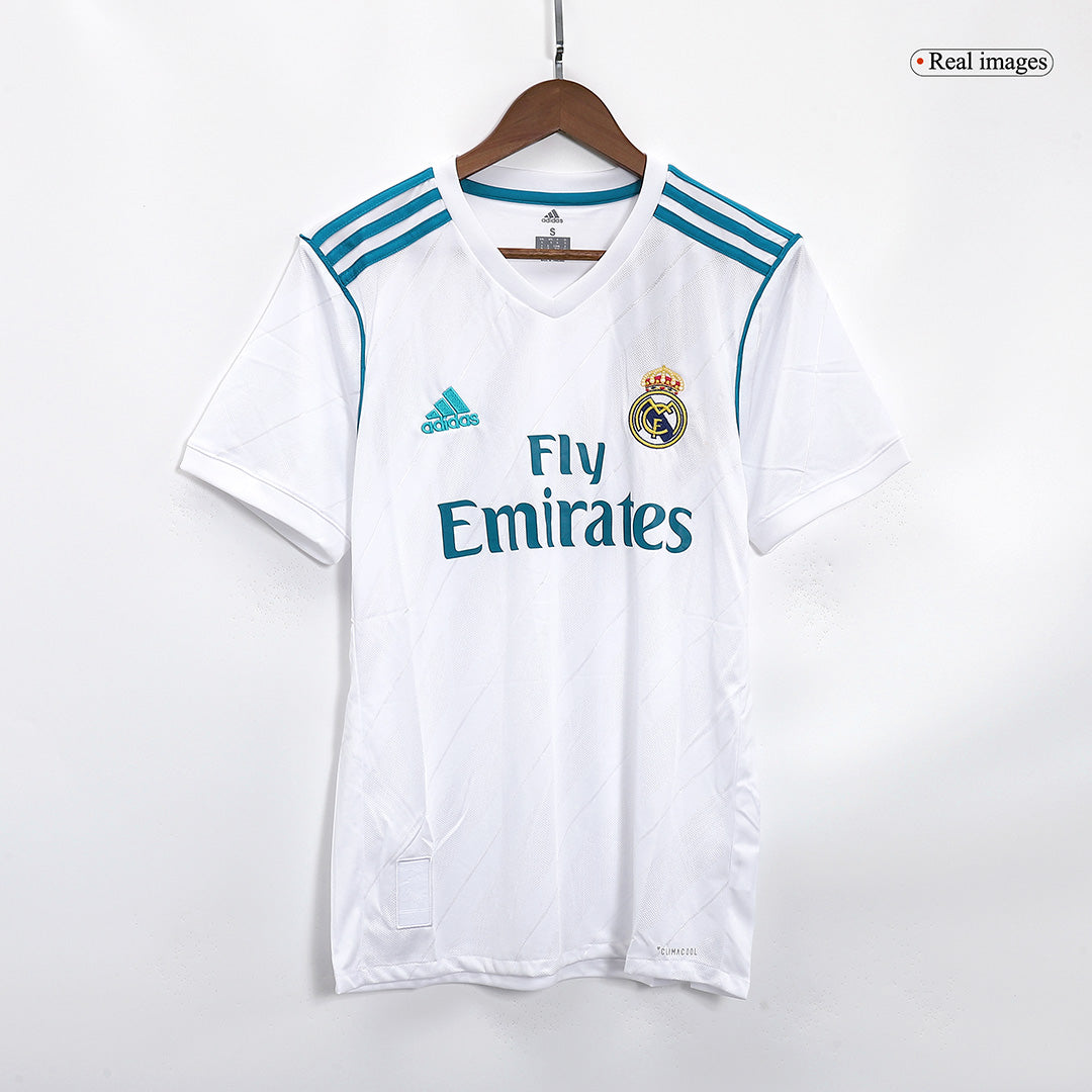 Camiseta Retro 2017/18 Modrić #10 Real Madrid Primera Equipación