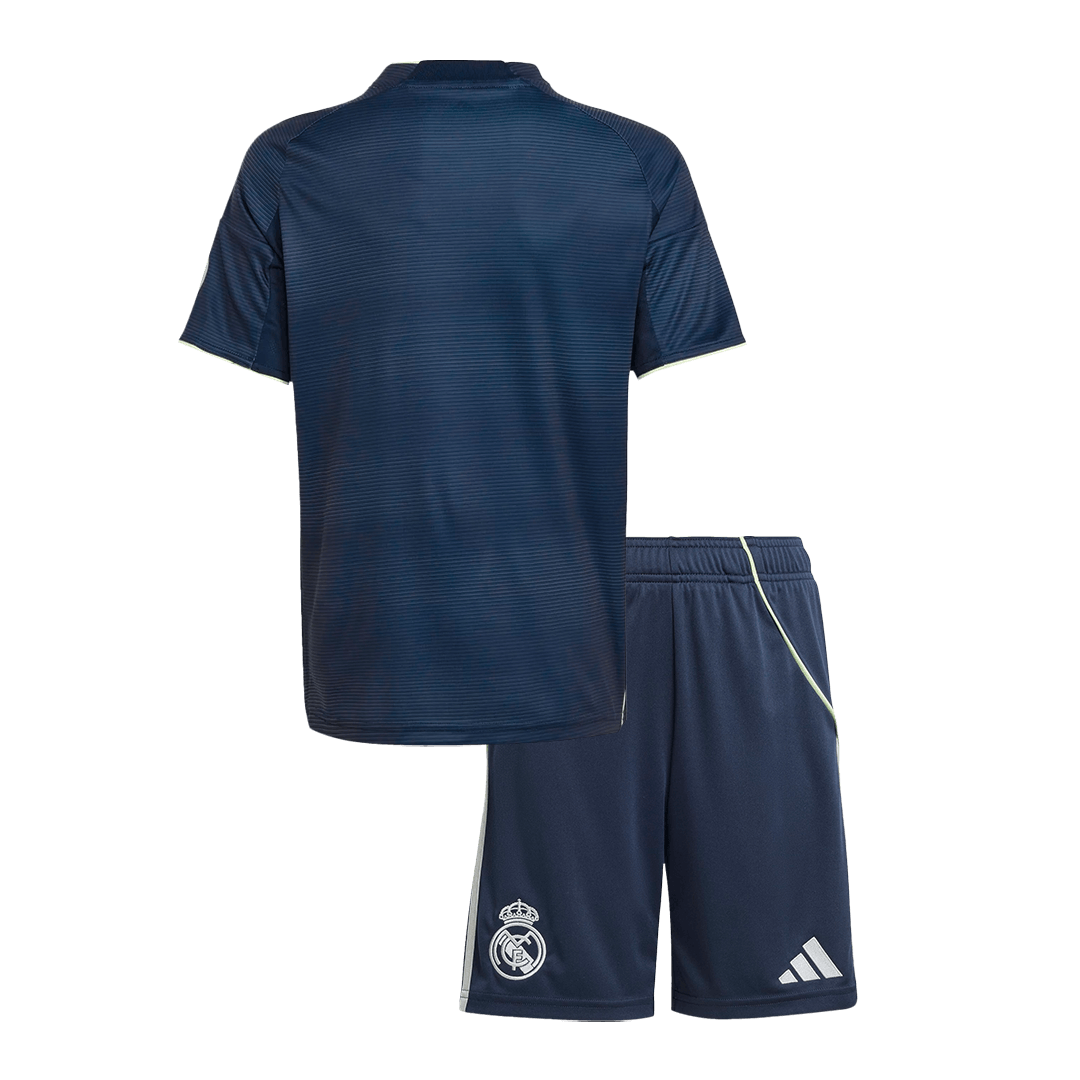 Miniconjunto Real Madrid 2025/26 Segunda Equipación