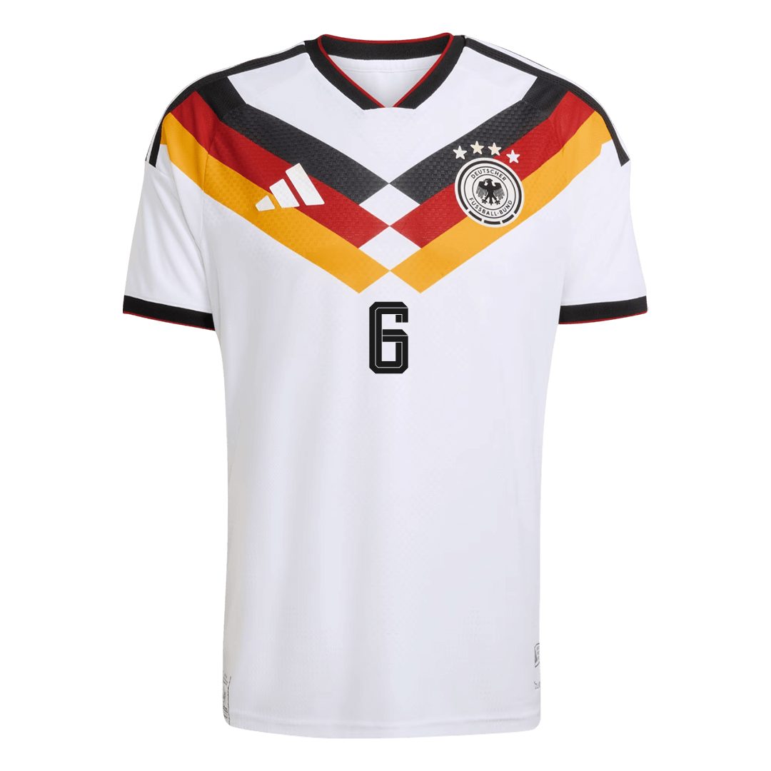 Camiseta Auténtica Kimmich #6 Alemania 2026 Primera Equipación Copa del Mundo - Versión Jugador - Vista 8