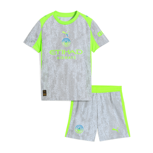 Conjunto Infantil Manchester City 2025/26 Tercera Equipación Kids