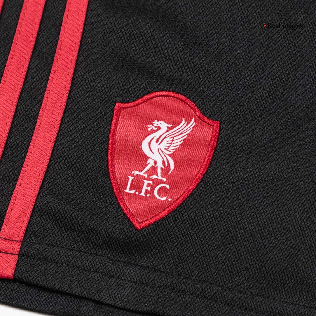 Conjunto Infantil Completo Liverpool 2025/26 Segunda Equipación Kids