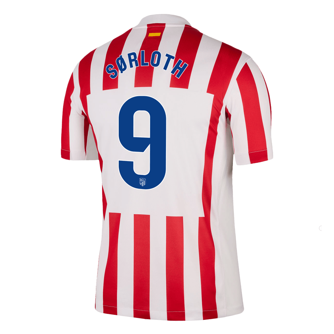 Camiseta Sørloth #9 Atletico Madrid 2025/26 Primera Equipación - Versión Hincha - imagen 11