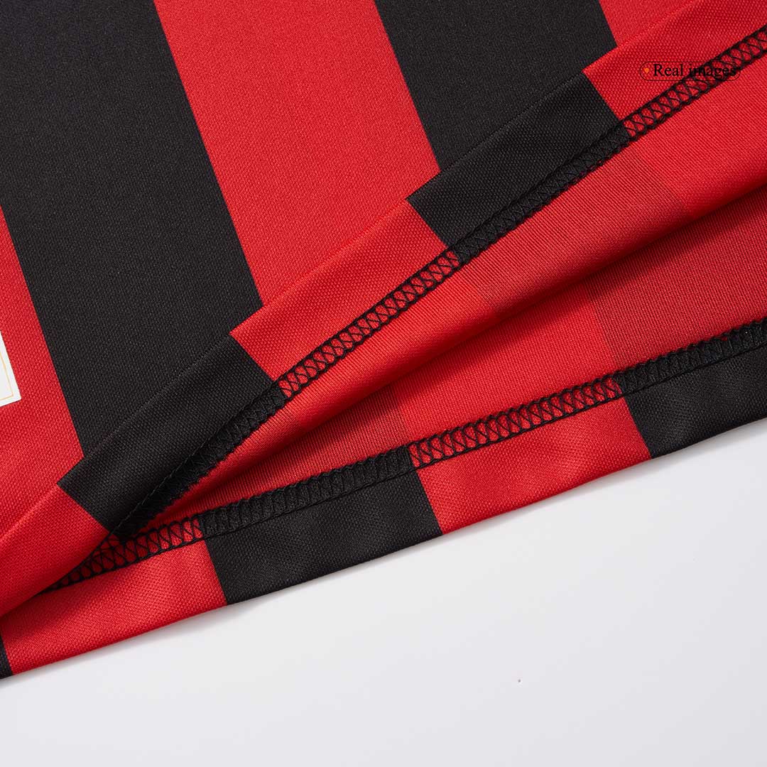 Camiseta AC Milan Aniversario de 125 Años 2024/25 Manga Larga- Versión Hincha