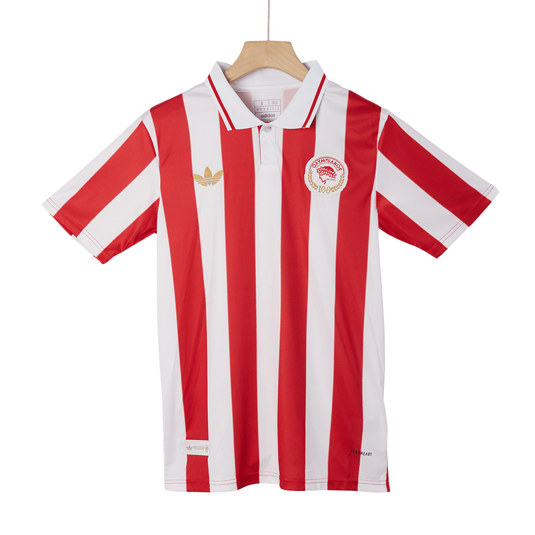 Camiseta Olympiakos Aniversario de 100 Años 2024/25 Hombre - Versión Hincha