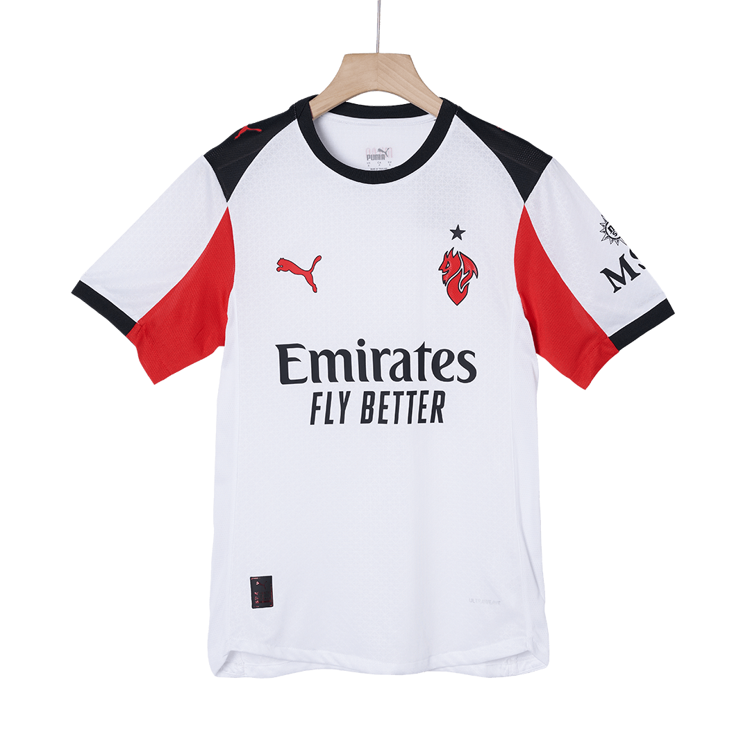 Camiseta Auténtica AC Milan 2025/26 Segunda Equipación-Versión Jugador