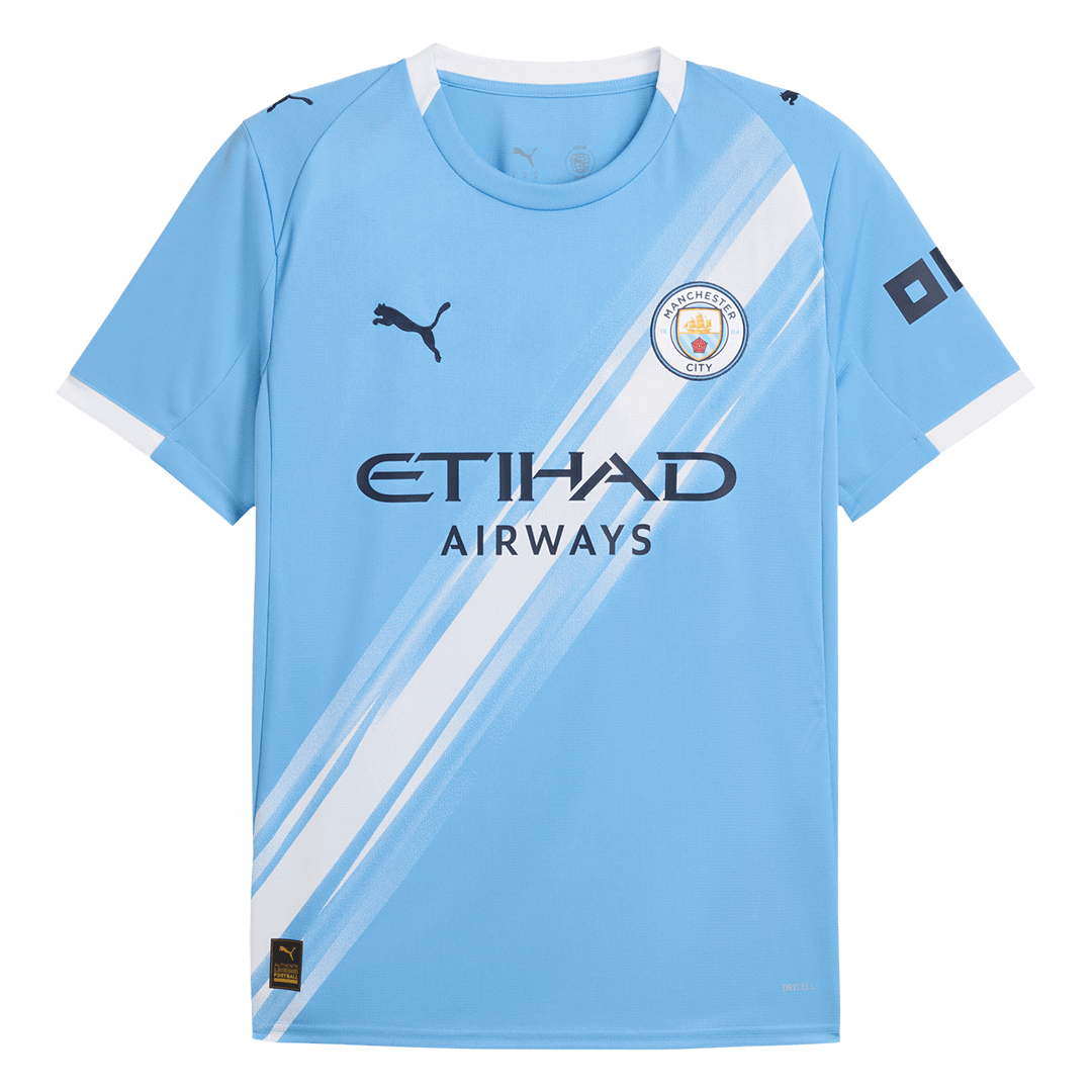Camiseta Manchester City 2025/26 Home Local Hombre - Versión Hincha(Calidad Premium)