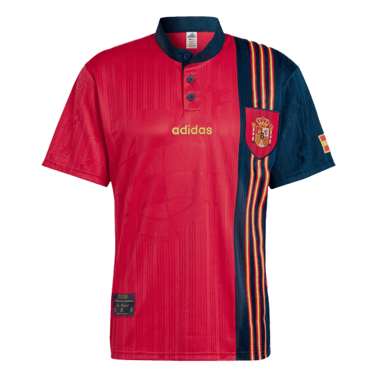 Camiseta Retro 1996 España Primera Equipación