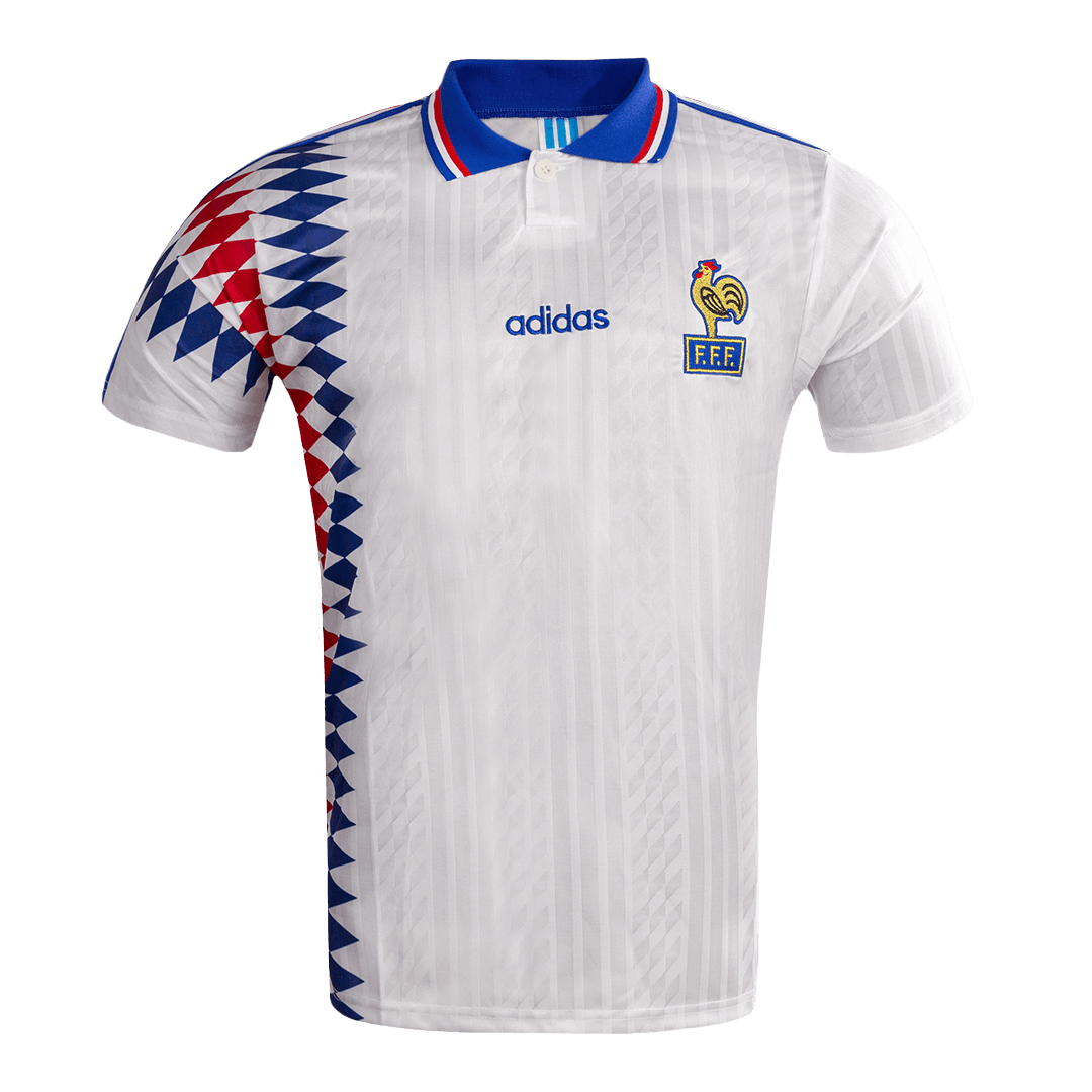 Camiseta Retro 1994 Francia Segunda Equipación