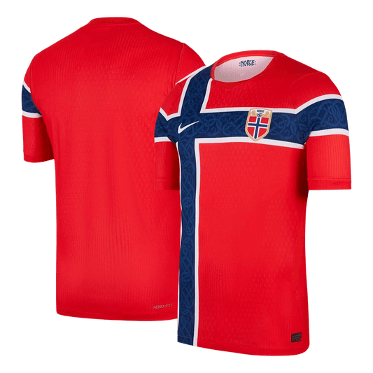 Camiseta Auténtica Noruega 2026 Primera Equipación Copa del Mundo - Versión Jugador