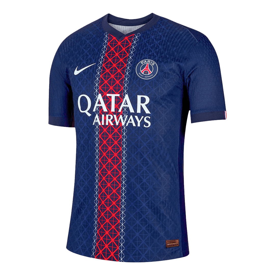 Camiseta Auténtica G.RAMOS #9 PSG 2025/26 Primera Equipación -Versión Jugador