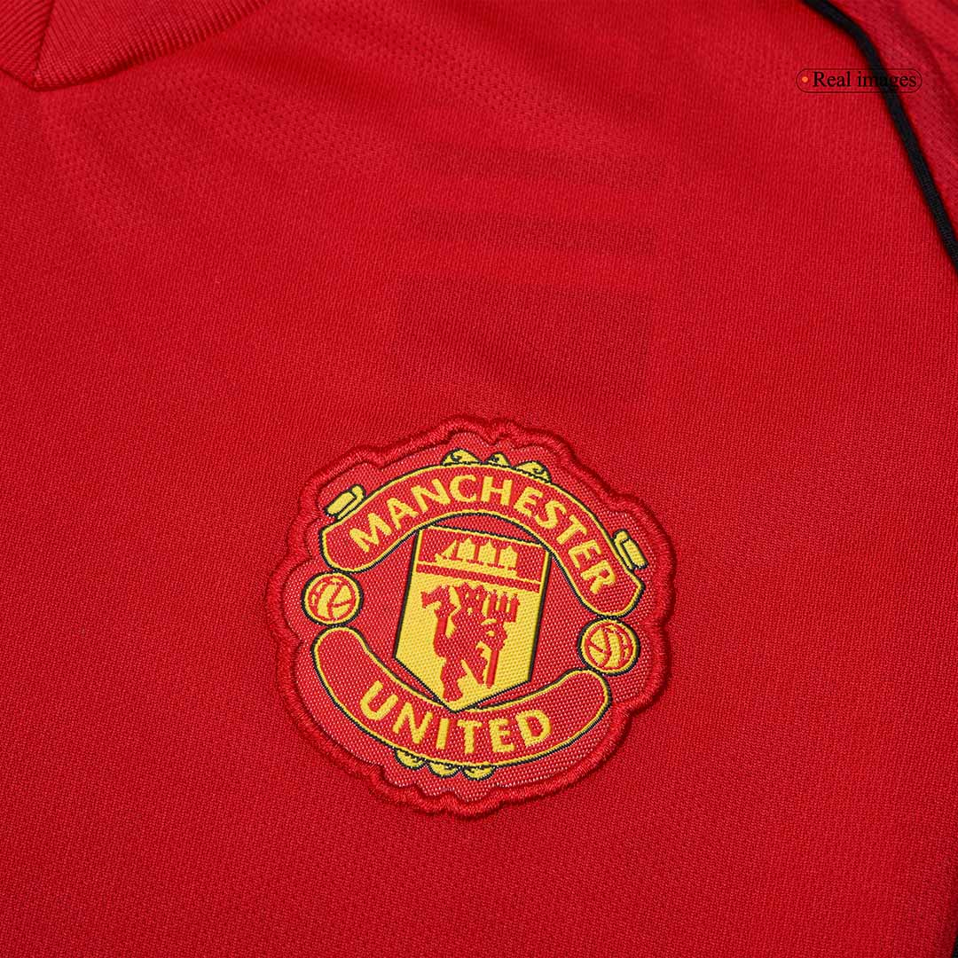 Conjunto Infantil Completo Manchester United 2025/26 Primera Equipación Kids