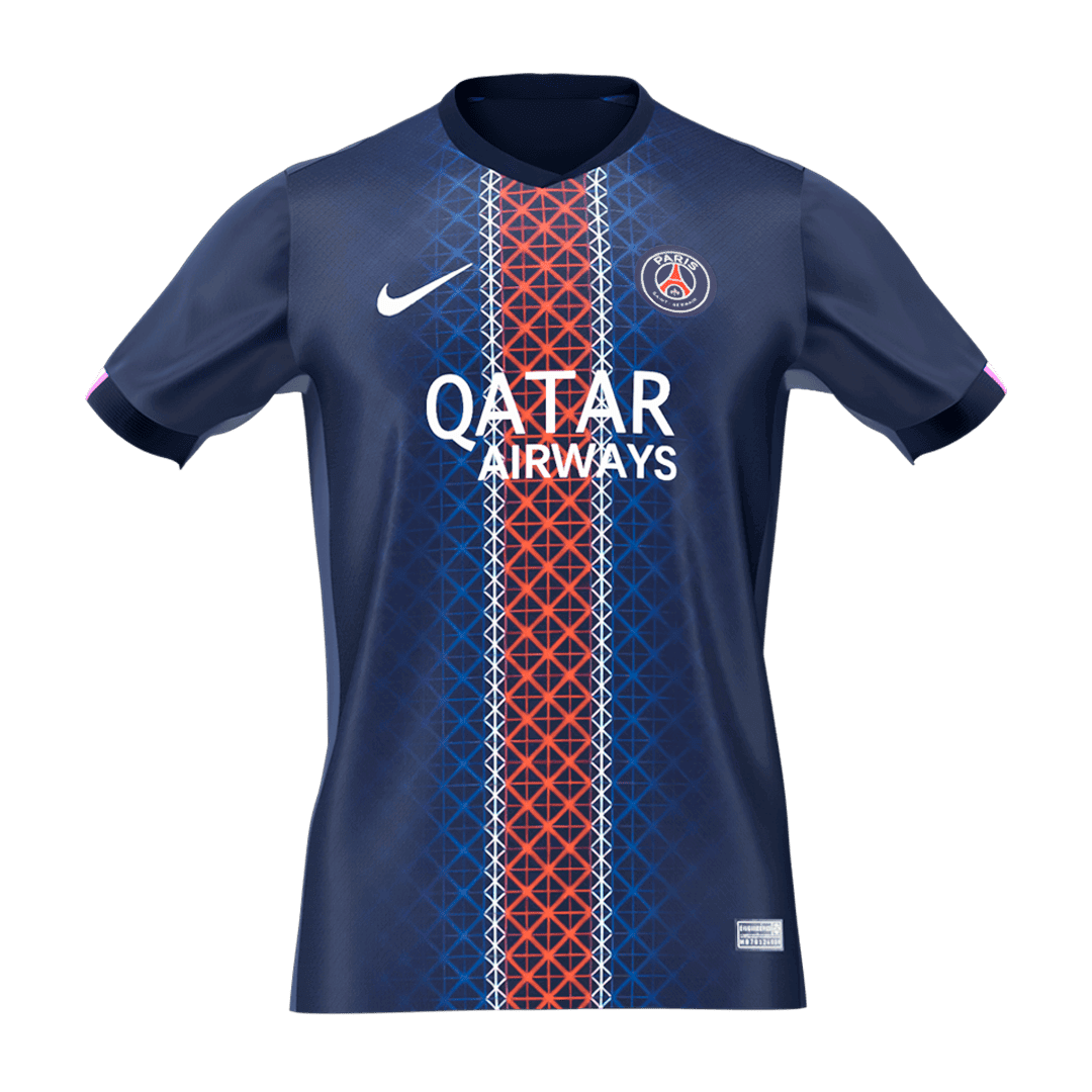 Calidad Premium Camiseta PSG 2025/26 Primera Equipaci¨®n-Versi¨®n Hincha