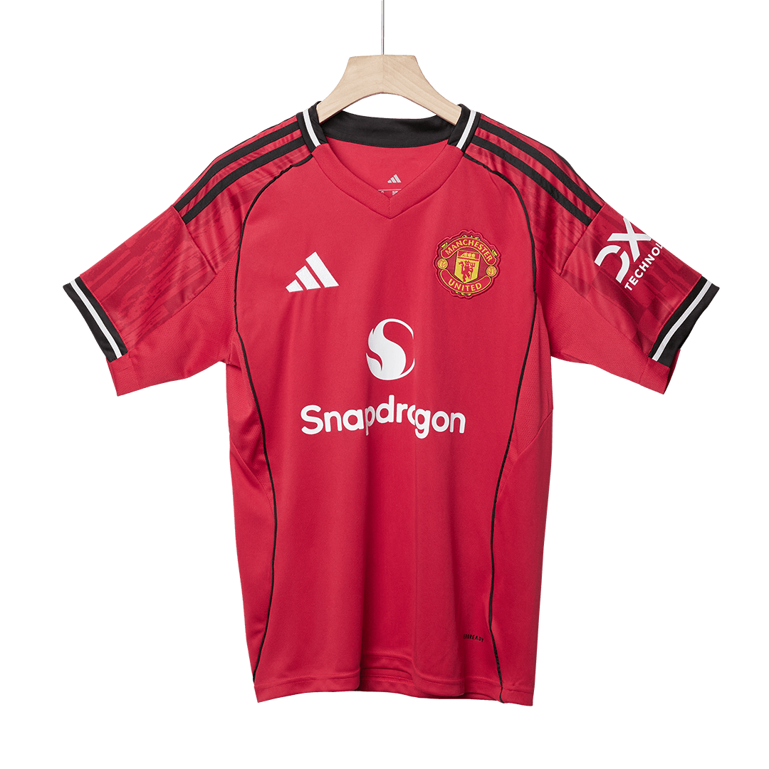 Camiseta Manchester United 2025/26 Primera-Equipación-Versión Hincha