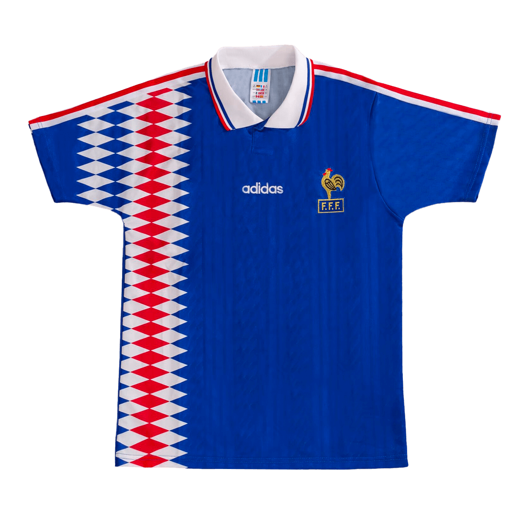Camiseta Retro 1994 Francia Primera Equipación