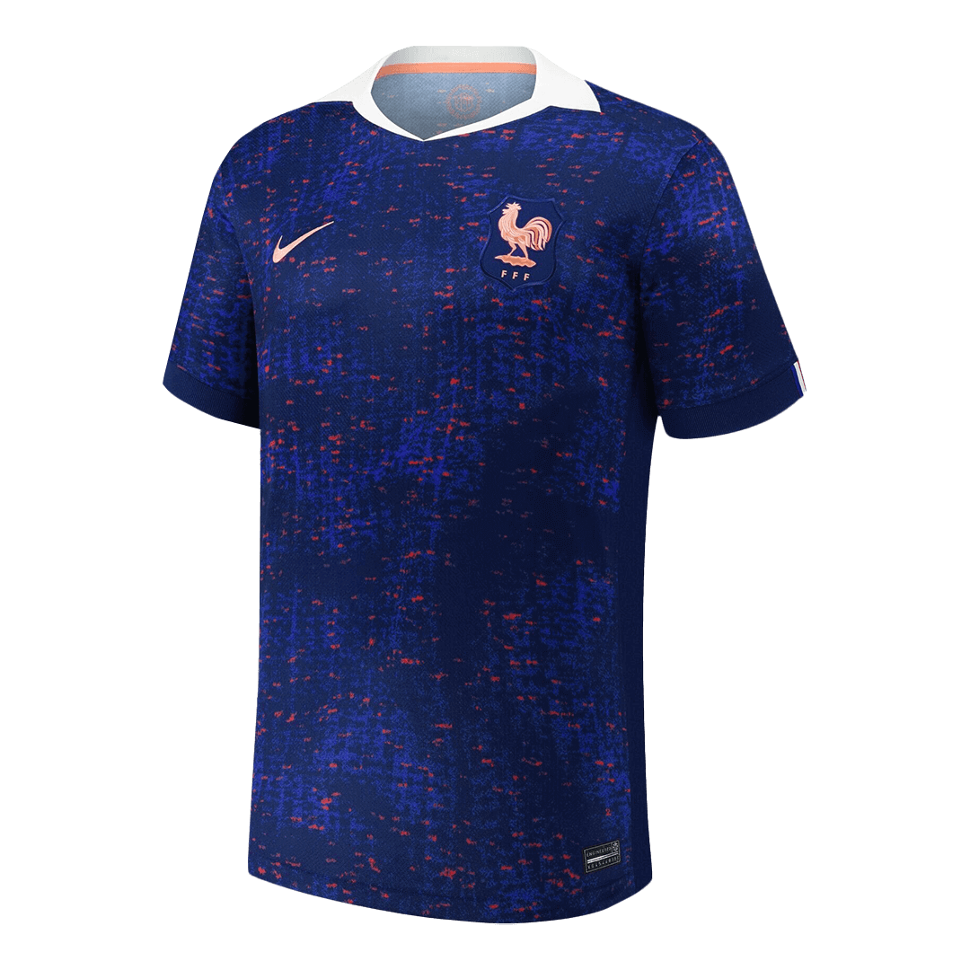 Camiseta Francia Euro Femenina 2025 Primera Equipación - Versión Hincha