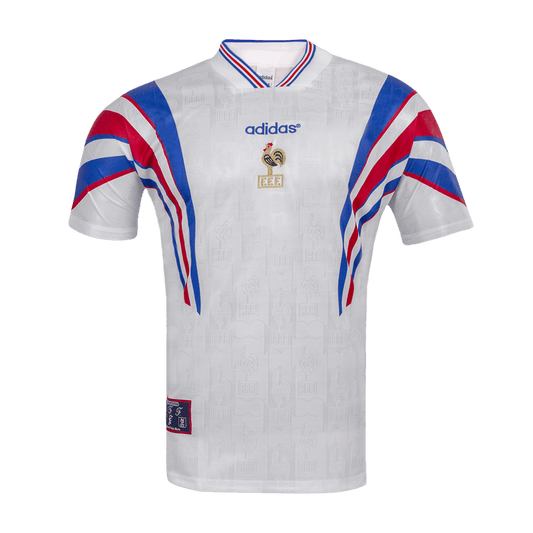 Camiseta Retro 1996 Francia Segunda Equipación