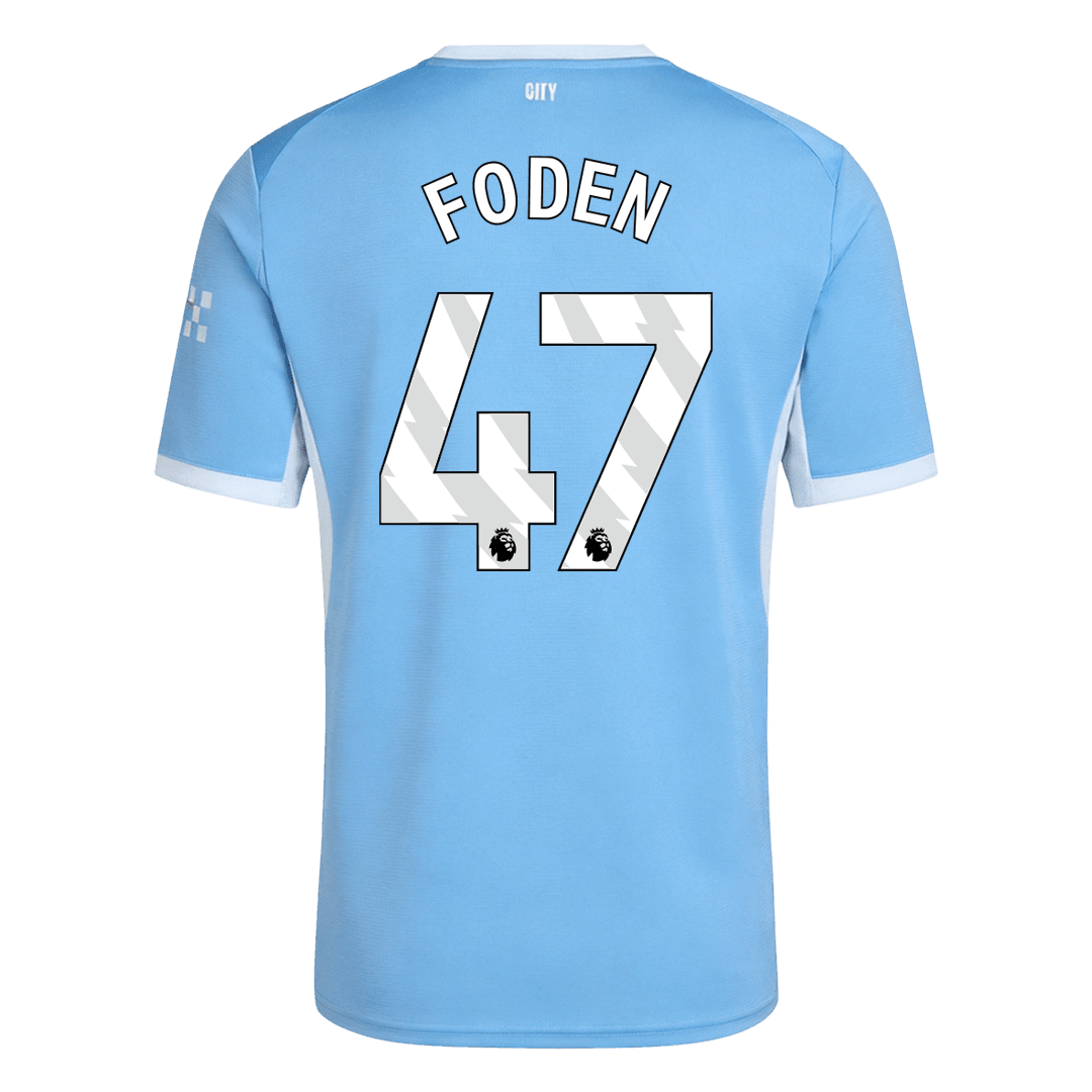Camiseta FODEN #47 Manchester City 2026/27 Primera Equipación - Versión Hincha